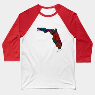 Florida - The Sunshine State | Travel Cities Baseball T-Shirt